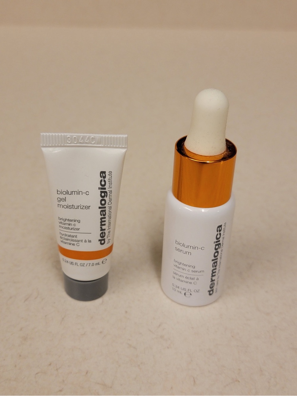 Dermalogica Biolumin-C Serum & Gel Moisturizer Set of Samples